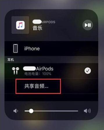 特克斯苹果14音频维修点分享iPhone14音频共享设置方法 