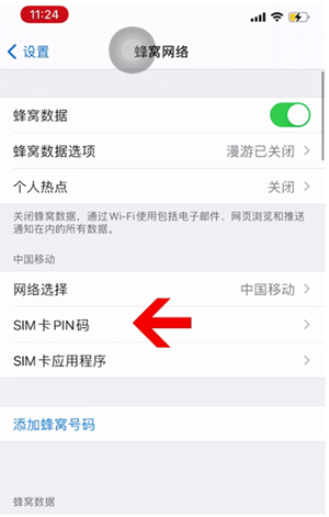 特克斯苹果14维修网分享如何给iPhone14的SIM卡设置密码 