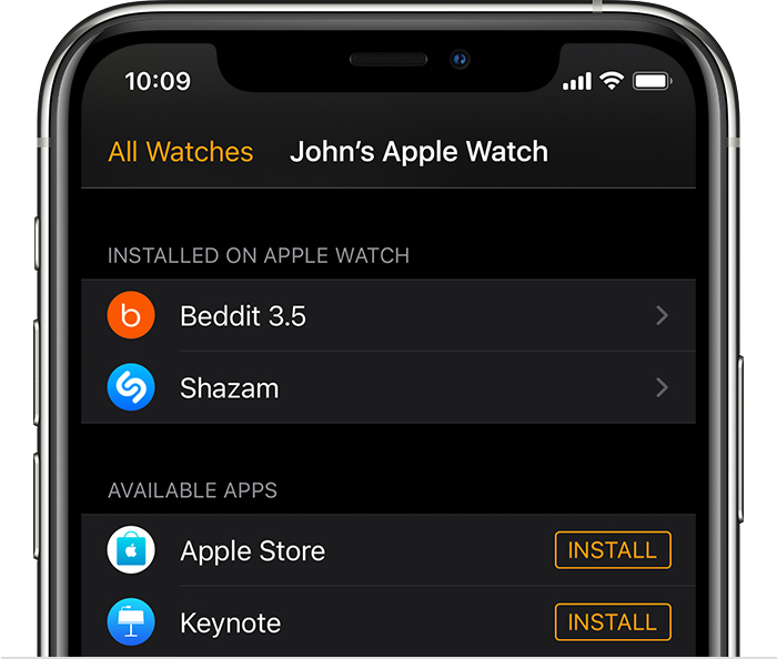 特克斯苹果手机维修分享如何在 Apple Watch 上下载应用 