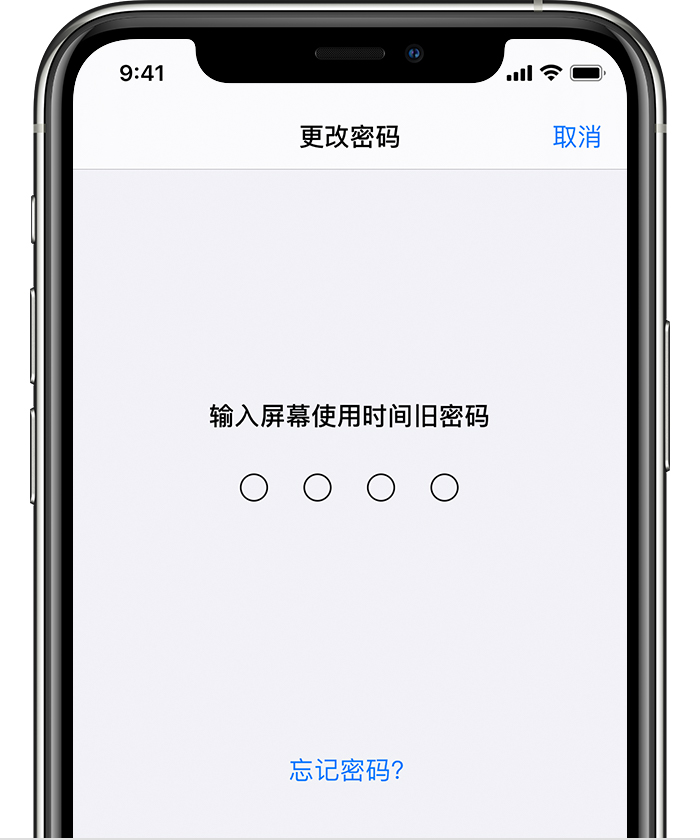 特克斯苹果手机维修分享iOS 14 忘记屏幕使用时间密码怎么办 