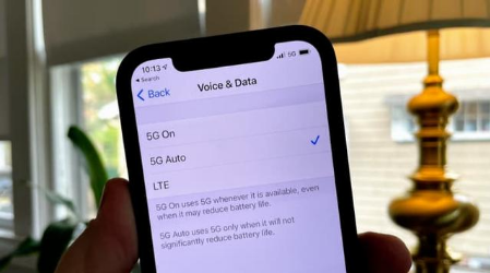 特克斯苹果手机维修分享iPhone 12如何打开或关闭5G网络 